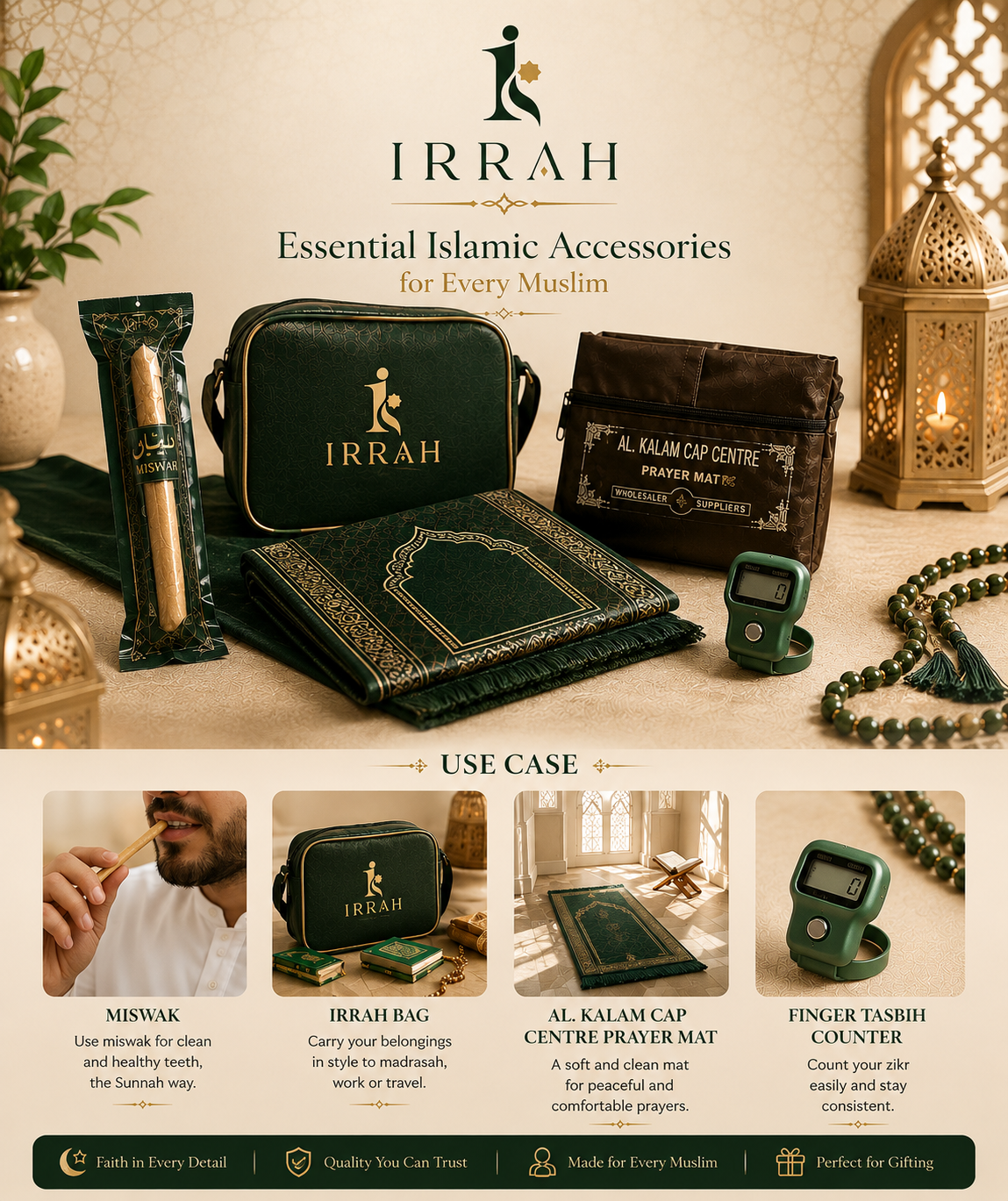 Muslim Travel Essentials Collection | Inspired by Faith