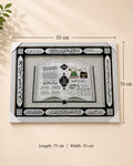 Kaaba & Madinah Islamic Wall Frame | Haramain Premium Wall Art