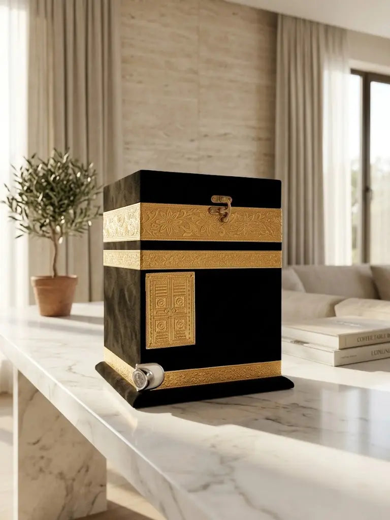 Premium Kaaba-Inspired Box | Small Quran & Islamic Book Storage Gift