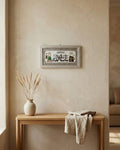 Masha Allah Kaaba & Madina Islamic Wall Frame | Islamic Home Decor 36×18cm